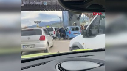 Ortak iş yaptıkları firma çalışanlarının taşlı sopalı saldırısına uğradılar