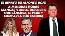 Alfonso Rojo. “A buenas horas mangas verdes, descubrís que Sánchez, el PSOE y comparsa son escoria”