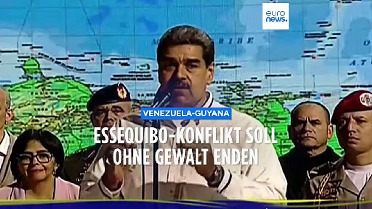Venezuela und guyana: territorialer streit um essequibo ohne waffen beigelegt werden
