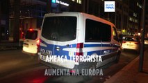 Europa em alerta: suspeitos por terrorismo detidos em vários países