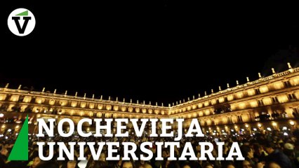 La Nochevieja universitaria reúne en Salamanca a 20.000 jóvenes de toda España