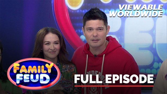 Family Feud: DINGDONG DANTES, kinilig kay MARIAN RIVERA! (December 15, 2023) (Full Episode 355)
