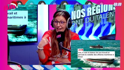 Nos régions ont du talent - Ivre, il vole le bateau de son travail et percute la vedette des affaires maritimes à Brest