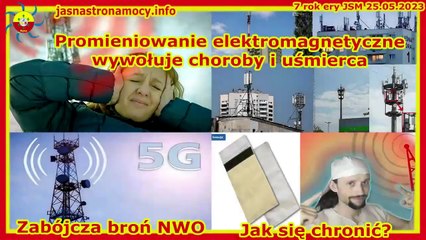 Promieniowanie elektromagnetyczne wywołuje choroby i uśmierca Zabójcza broń Jak się chronić