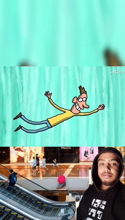 Airoplane jump animation vedio