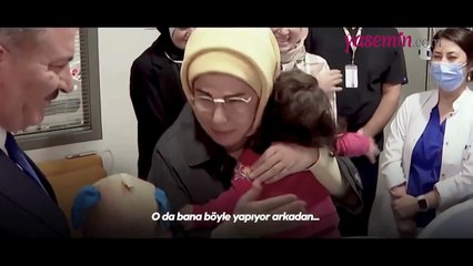 Emine Erdoğan, Türkiye'ye getirilen Filistinli çocukları ziyaret etti
