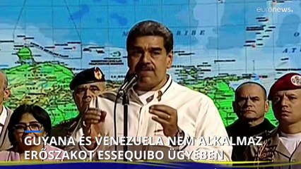 Nem alkalmaz erőszakot Guyana és Venezuela Essequibo régió ügyében