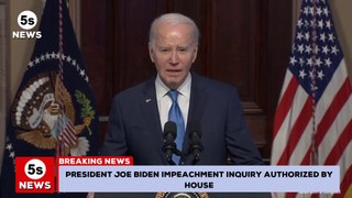 President Joe Biden impeachment inquiry authorized by House- 5s News