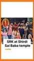 SRK Visits Shirdi Sai Baba Temple with Suhana Khan & Family Ahead of Dunki & The Archies Release