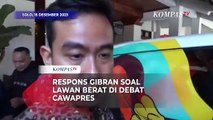 Kata Gibran Soal Lawan Berat Jelang Debat Khusus Cawapres di Pilpres 2024