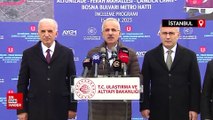 Abdulkadir Uraloğlu duyurdu Çamlıca Metrosu’nda hedef 2025