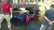 Motorista morre afogado após caminhonete cair de ponte em São José dos Pinhais