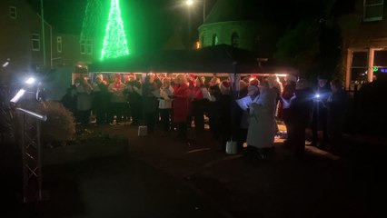 Buckie carols Joy to the World