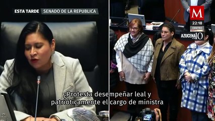 Video herunterladen: Lenia Batres es nombrada ministra de la Suprema Corte de Justicia de la Nación