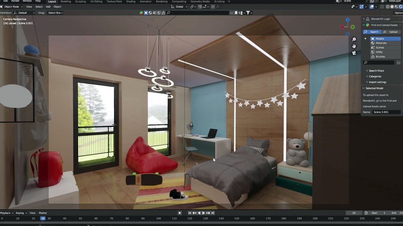 Exemple de deco chambre ado garcon