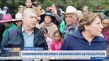 Delfina Gómez confirma la desaparición de pobladores de Texcaltitlán tras enfrentamiento con La Familia Michoacana