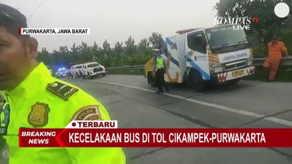 Kecelakaan Maut Antarbus di Tol Cikampek-Purwakarta, 12 Orang Meninggal
