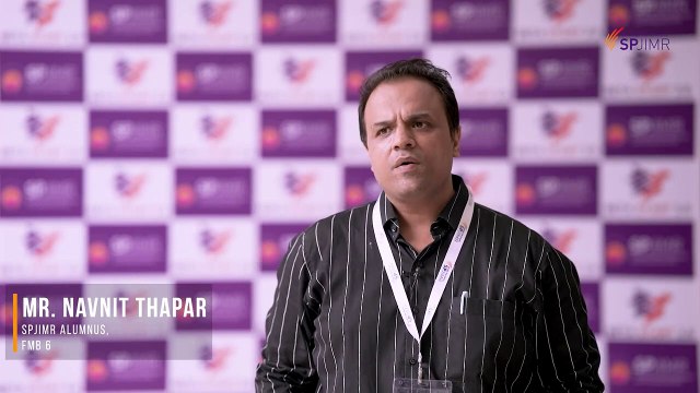 Mr. Navnit Thapar - SPJIMR alumnus, FMB 6 _ Beta Start 2.0 – 9th September 2023