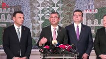 Özgür Özel ile Ekrem İmamoğlu'ndan ortak açıklama: İstanbul'u ve İmamoğlu'nu İstanbullulara emanet ediyorum