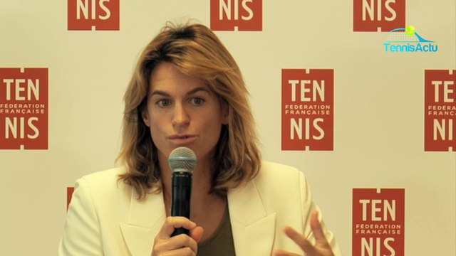 FFT - Roland-Garros 2023 - Amélie Mauresmo : Il y aura des matches de qualifications de Roland-Garros sur le Lenglen en 2024