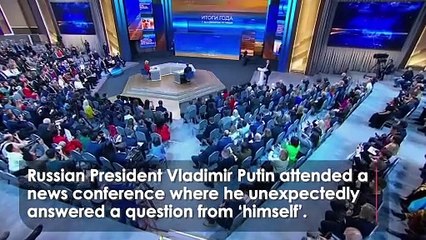 Putin speechless after facing question from AI deepfake of himself