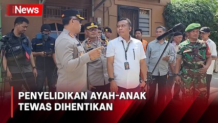 Tidak Ada Unsur Pidana, Polisi Hentikan Penyelidikan Kasus Tewasnya Ayah-Anak di Koja