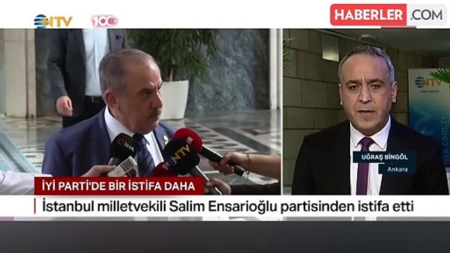 Disipline sevk edilen İYİ Parti İstanbul Milletvekili Salim Ensarioğlu partisinden istifa etti