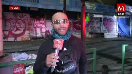 En CdMx, bomberos atienden conato de incendio en Plaza Meave