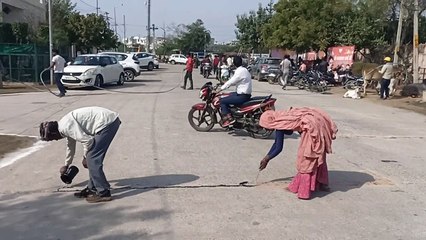 सारे विभाग इस कदर चमका रहे सीएम के निवास का इलाका...!