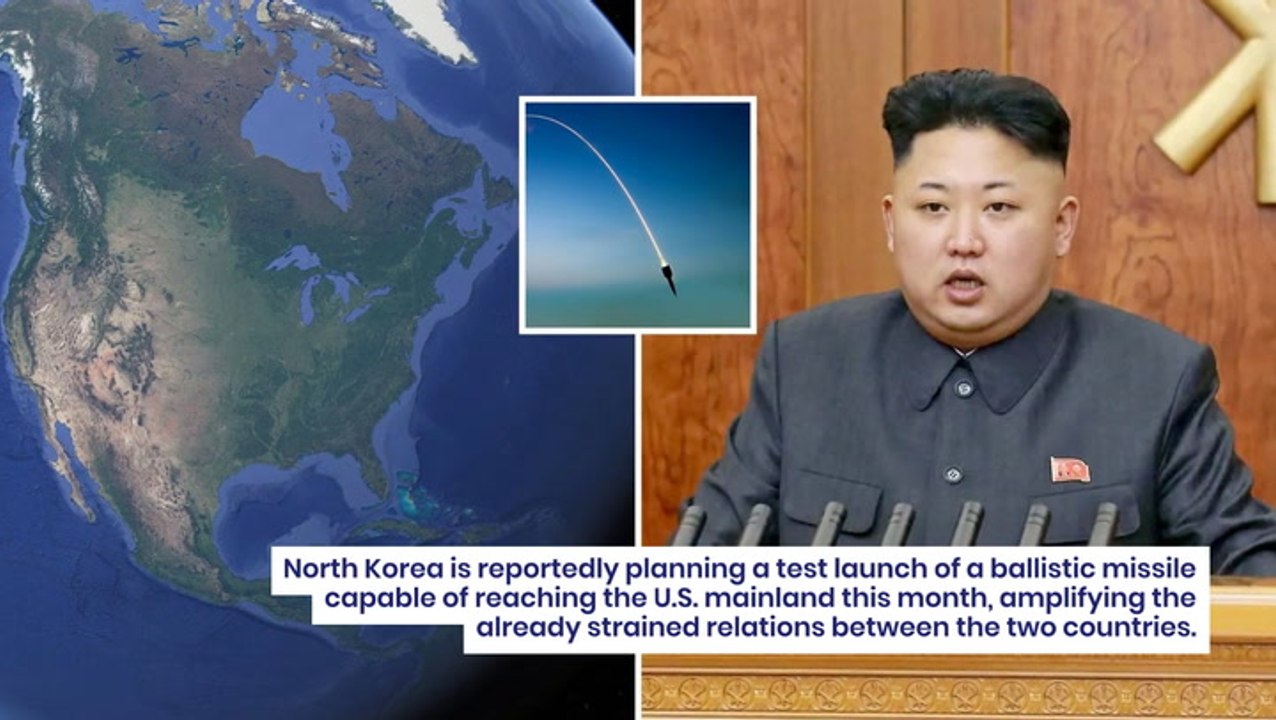 Kim Jong Un May Test Ballistic Missile Capable of Reaching US This Month To Ramp Up Threat, South Korean NSA Says