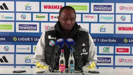 Patrick Vieira fait le point sur le groupe avant d'affronter Lorient