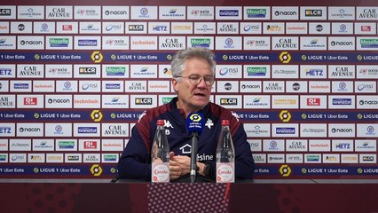 Metz - Montpellier, la conférence d'avant match