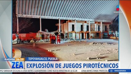 Explosión de pirotecnia deja tres muertos en Tepeyahualco, Puebla