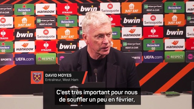 Moyes se félicite de la qualification après la victoire contre Fribourg