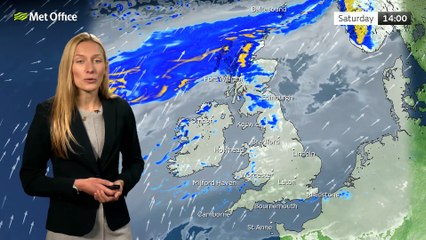 Met Office Evening Weather Forecast 15/12/23 - Mild and dry to the south