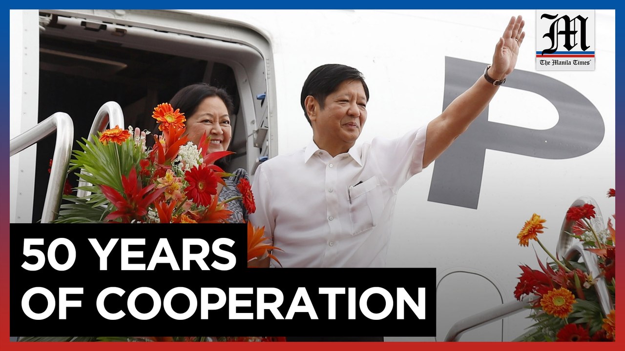 Marcos in Japan for Asean-Japan Summit
