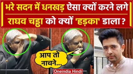 Parliament Security Breach: AAP MP Raghav Chadha ने क्या किया, Jagdeep Dhankad ने हड़काया | वनइंडिया