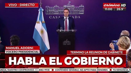 El Gobierno habló de los planes sociales y la eliminación de los intermediarios: "Se termina el negocio de la pobreza"