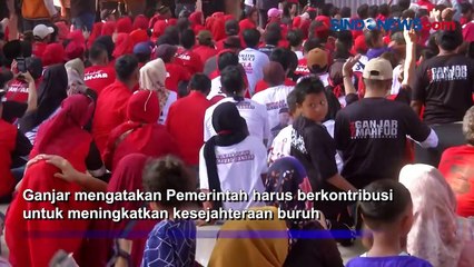 Jika Terpilih Jadi Presiden 2024, Ganjar Janjikan Revisi UU Ciptaker