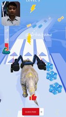 Gameplay Dino Evolution Run 3D Level 5 Game part 27