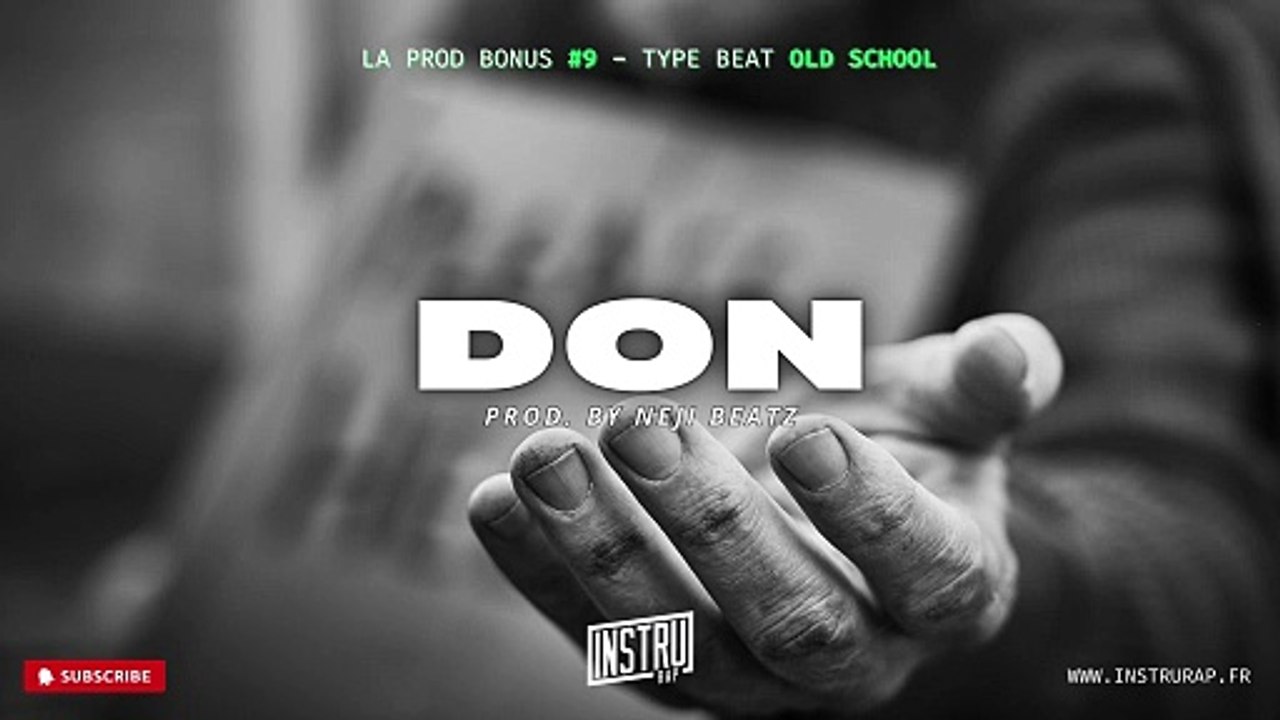 [FREE] Old School Guitare Instrumental | DON | Instru Rap Freestyle Gratuit 2024 By Neji Beats
