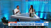 Récord en producción de granos