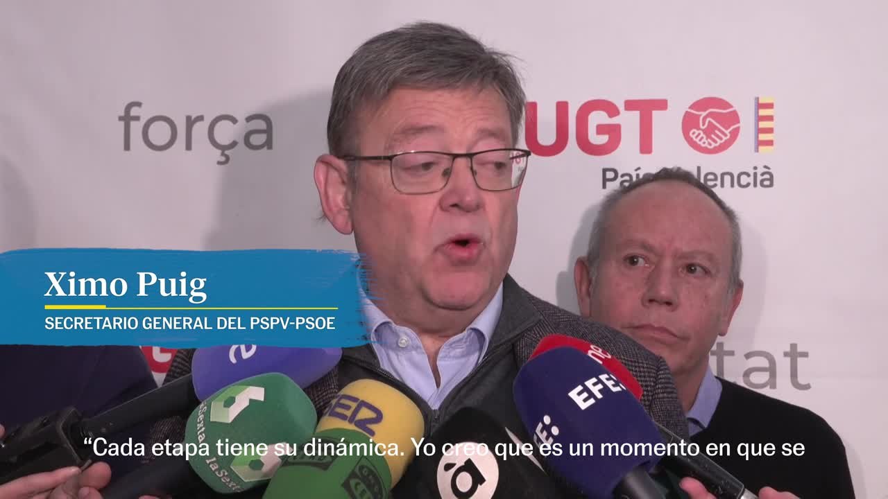 Ximo Puig: "Se necesitan nuevos vientos y nuevos liderazgos"