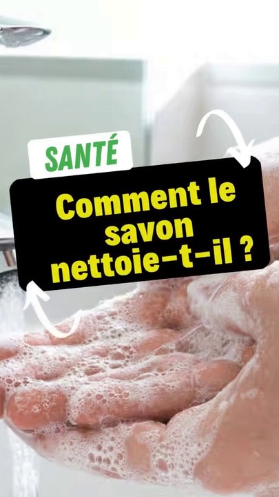 Comment le savon nettoie-t-il ?