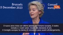 Negoziati Ucraina e Moldova, von der Leyen: Anno nuovo inizia con ottime notizie