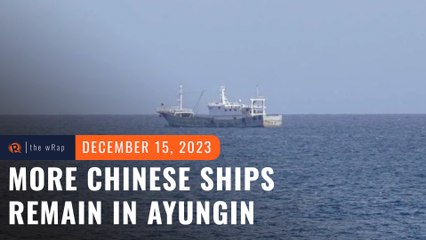 China ships linger in Ayungin after blasting water-cannons at PH resupply mission