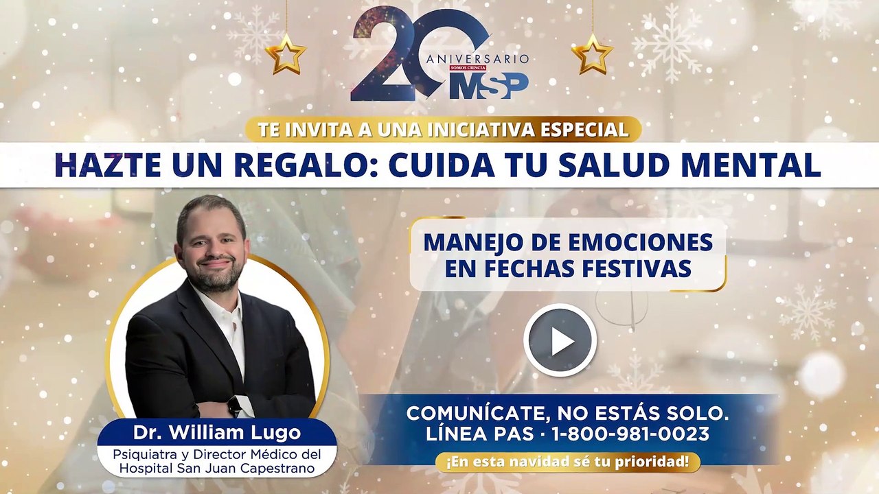 Manejo de emociones en fechas festivas - #ExclusivoMSP