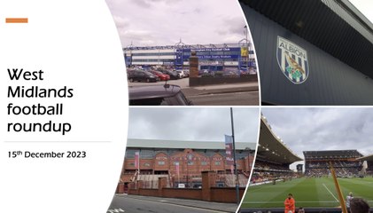 Villa look to maintain consistency: West Midlands football roundup