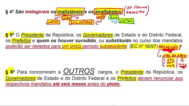 Aula 10.3 Direitos Políticos Parte III - Direito Constitucional
