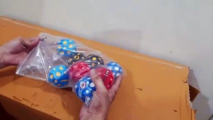 Unboxing and Review of Crazy Bounce Moon Ball for Kids with Soft Rubber for fun